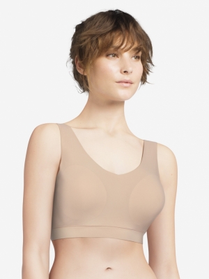 Soft Stretch Padded Top GOLDEN BEIGE