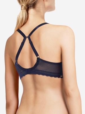 Parisian Allure plunge t-shirt SAFFIER