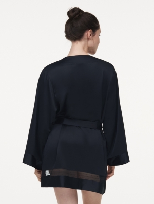 New Romance kimono ZWART