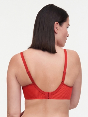 Naïs plunge t-shirt bh LEATHER