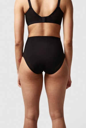 Pure Light hoge taille slip ZWART