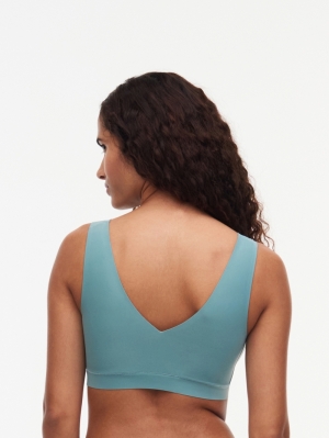 Soft Stretch Padded Top GROEN