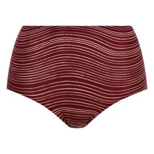 Soft stretch high waist briefs ACAJOU