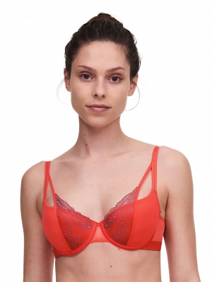 Neela push-up bh BRIGHT POPPY