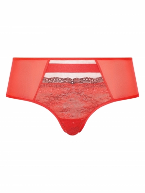 Neela shorty BRIGHT POPPY
