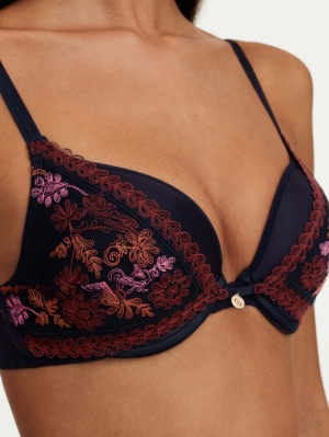 New Romance push-up bh ZWART