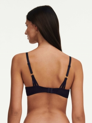 New Romance push-up bh ZWART