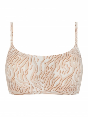 Soft Stretch Padded Top desert BEIGE