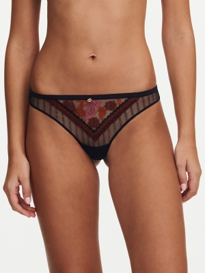 New Romance tanga ZWART