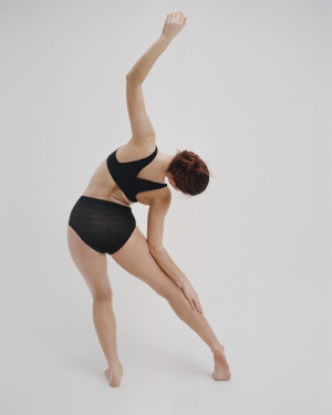 Soft Stretch Padded Bralette ZWART