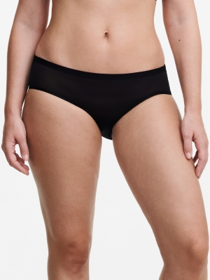 Soft stretch hipster XS-XL ZWART