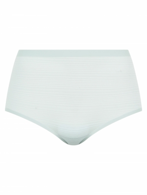 Soft stretch high waist briefs BALLAD BLUE