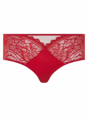 Floral Touch shorty Scarlet red