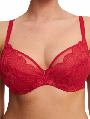 Midnight Flowers beugelbh SCARLET RED