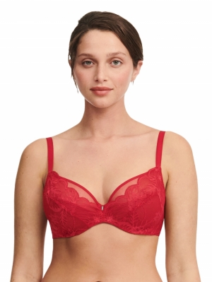 Midnight Flowers beugelbh SCARLET RED