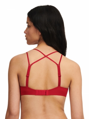 Midnight Flowers bh zonder beu SCARLET RED