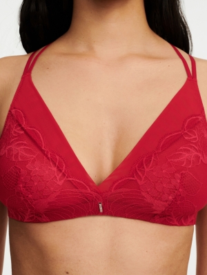 Midnight Flowers bh zonder beu SCARLET RED