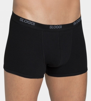 sloggi men Basic Short ZWART