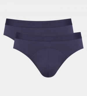 Men Ever Soft slip 2-pack BLAUW