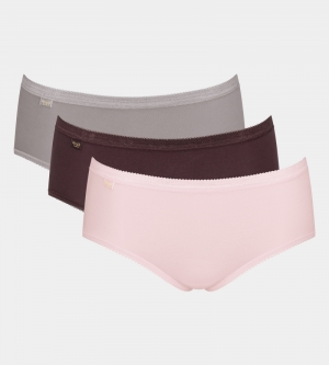 Basic+ Midi 3-pack MEERKLEURIG