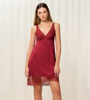 Slaapkleedje Amourette MANNISH RED