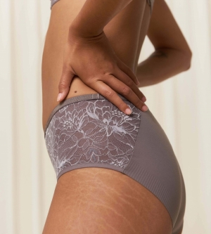 Amourette Charm hoge taille GRIJS
