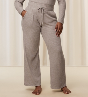Thermal MyWear Wide Leg Trouse BEIGE