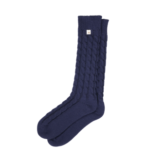 Rib Socks BLAUW