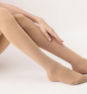 Collant Modal & Cachemire Camel