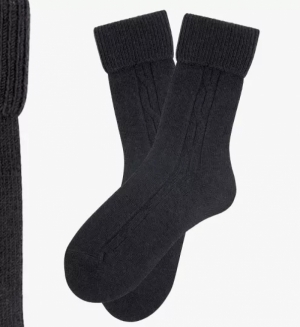 Chausettes wol-cashmere NOIR