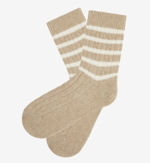 Dameskous effect pull Alpaca Camel