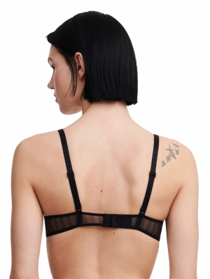 Rebecca push-up bh Zwart