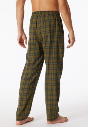 Lange broek Organic Cotton OLIJFGROEN