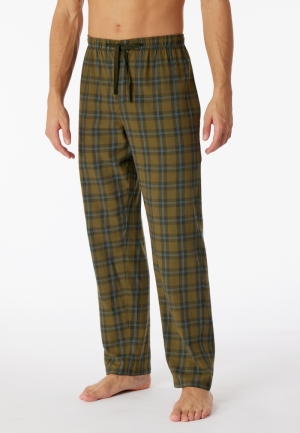 Lange broek Organic Cotton OLIJFGROEN