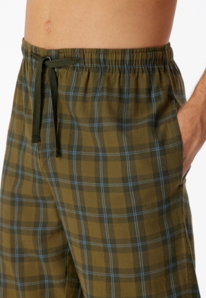 Lange broek Organic Cotton OLIJFGROEN