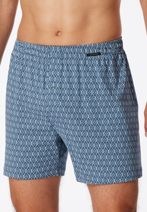 Boxershorts 2-pack jersey BLAUW
