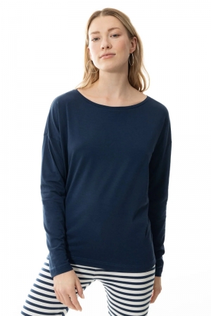 Shirt lange mouw Tessie DEEP SHADOW