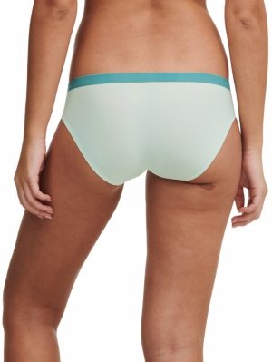 Soft stretch bikini slip XS-XL GREEN LILLY