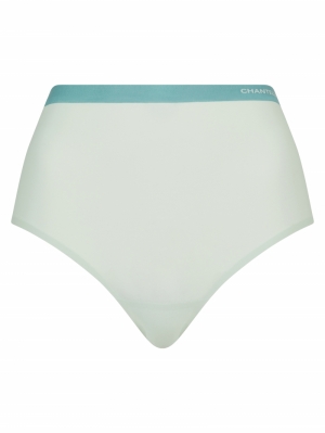 Soft stretch high waist briefs GREEN LILLY