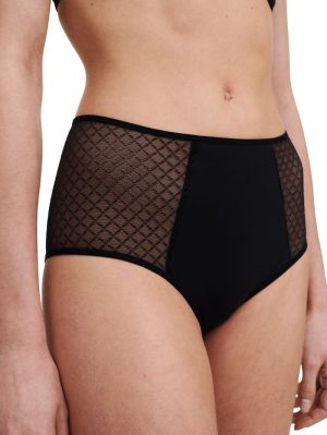 Norah Chic slip hoge taille ZWART