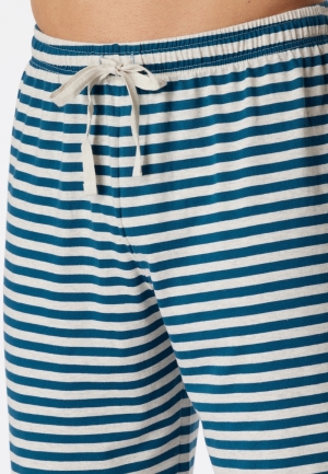 Pyjama kort met knoopsluiting JEANSBLAUW
