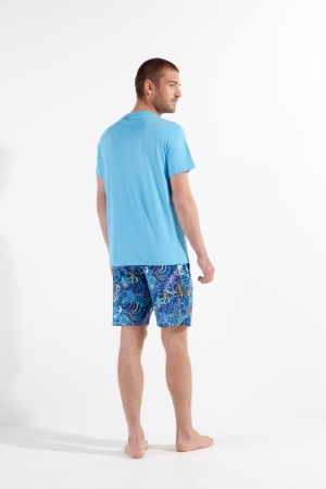 Pyjama met short Cyril BLAUW
