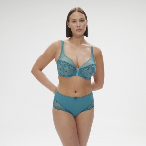 Délice slip hoge taille ATOLL BLUE