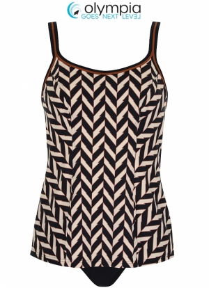 Olympia tankini ZWART
