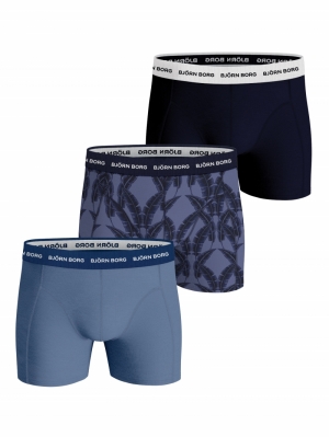 Cotton Stretch Boxer 3-pack ZWART