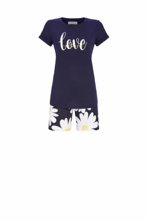 Pyjama met short gebloemd NIGHT
