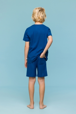 Jongenspyjama Zeepaardje DONKERBLAUW