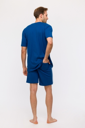 Herenpyjama Zeepaardje DONKERBLAUW
