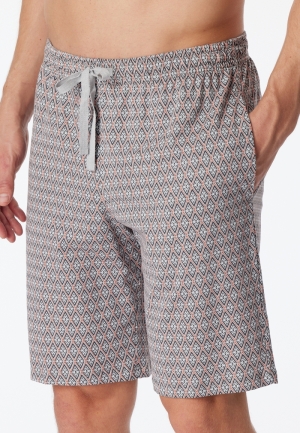 Pyjama kort met ronde hals GRAPEFRUIT