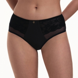 Sita slip hoge taille ZWART